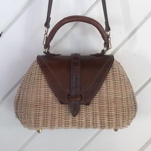 Vintage Wicker Purse
